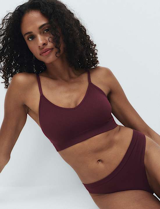 Lot de 3 soutiens-gorge bustier sans couture et sans armature