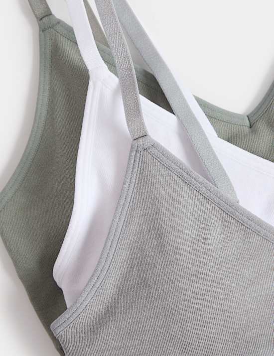 Lot de 3 soutiens-gorge bustier sans couture et sans armature