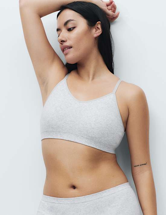 3pk Seamless Non Wired Bralettes