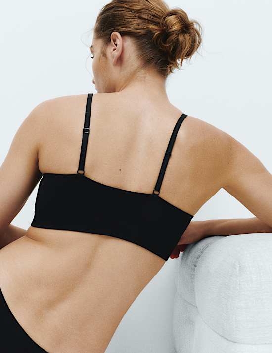 3pk Seamless Non Wired Bralettes