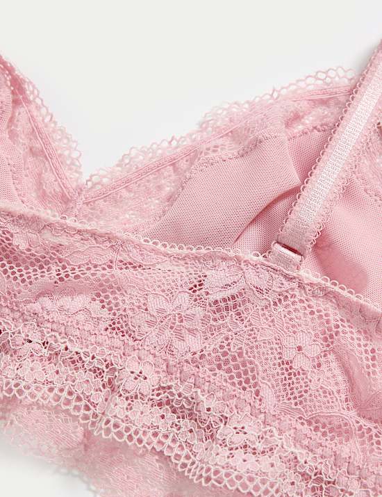 Jasmine Lace Non Wired Bralette (A-E)