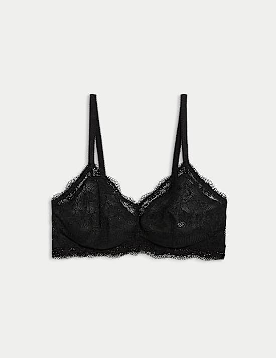 Jasmine Lace Non Wired Bralette (A-E)