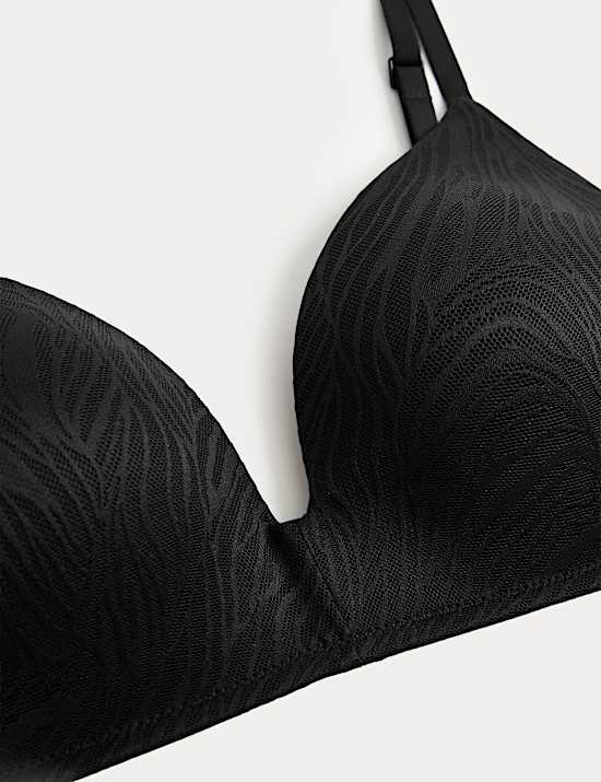 Body Lace Non Wired Plunge Bra (A-E)