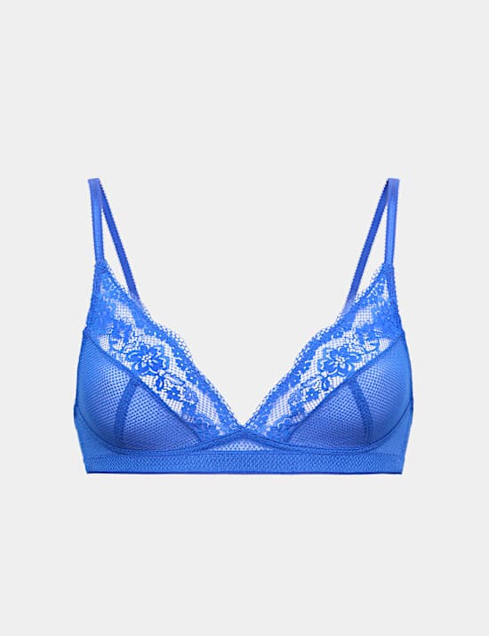 Jasmine Lace Non Wired Plunge Bra A-E