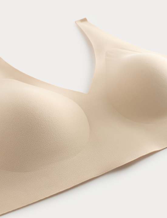 Non Wired V-Neck Crop Top (A-E)