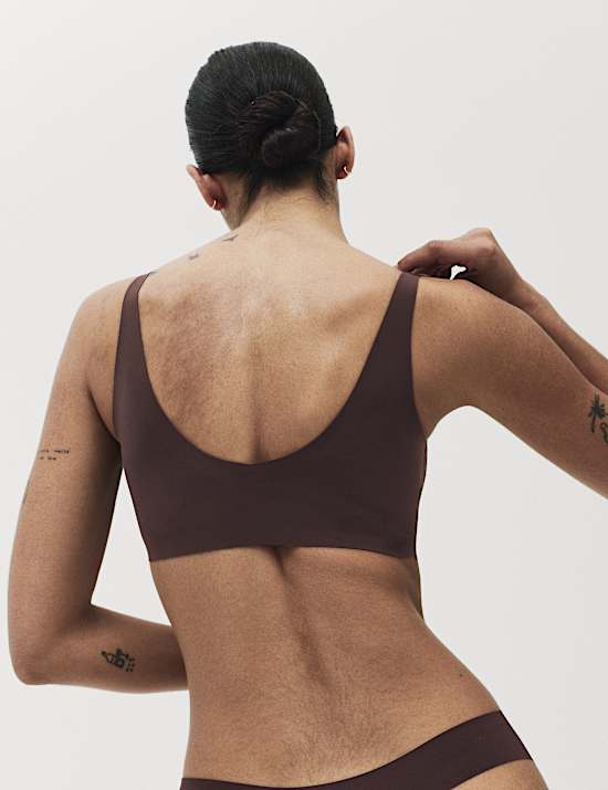 Body Invisibles&trade; Non Wired Crop Top A-E