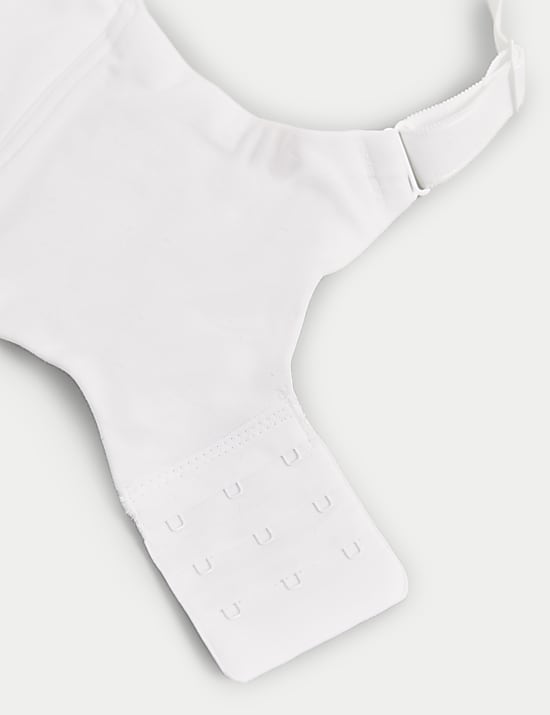 Cotton Blend & Lace Non Wired Total Support Bra B-H