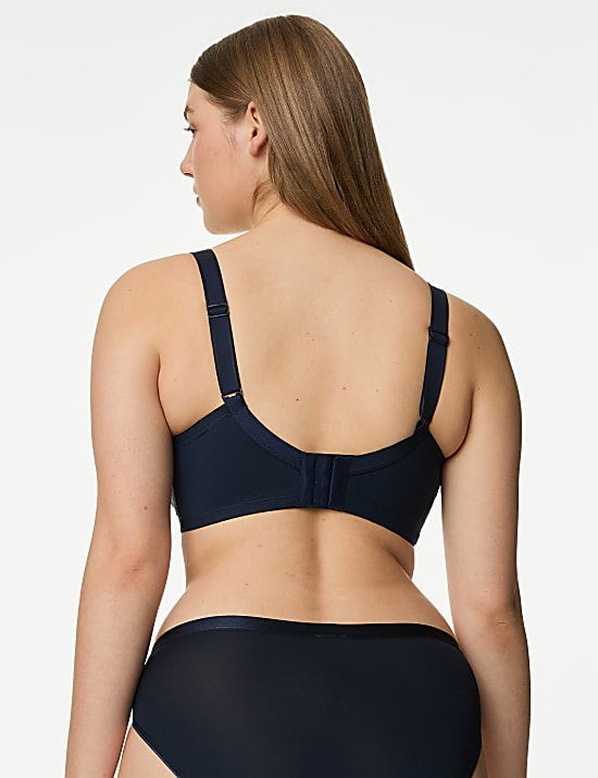 Niezawodnie wspierający biustonosz Wild Blooms bez fiszbin B-H