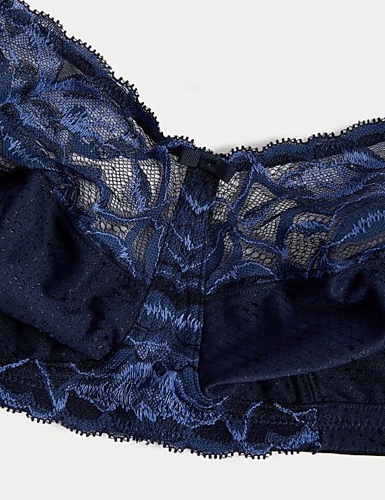 Niezawodnie wspierający biustonosz Wild Blooms bez fiszbin B-H