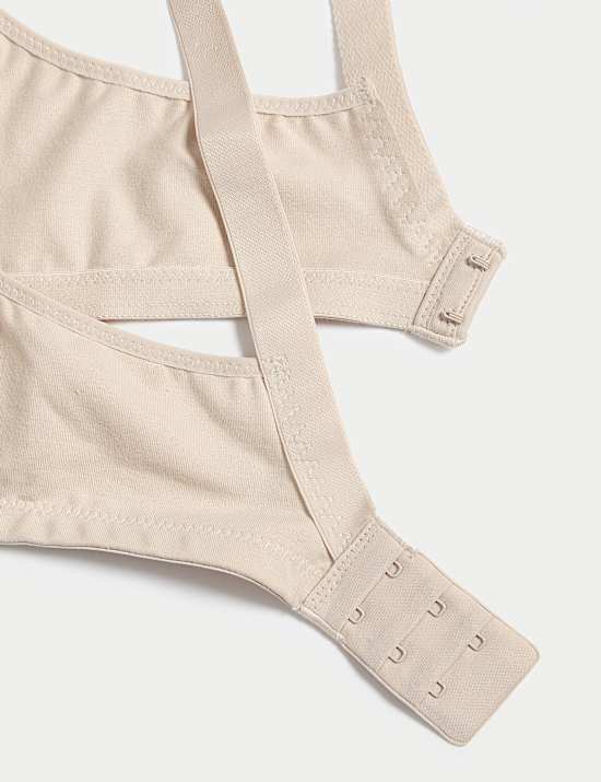 Total Support Embroidered Full Cup Bra B-G