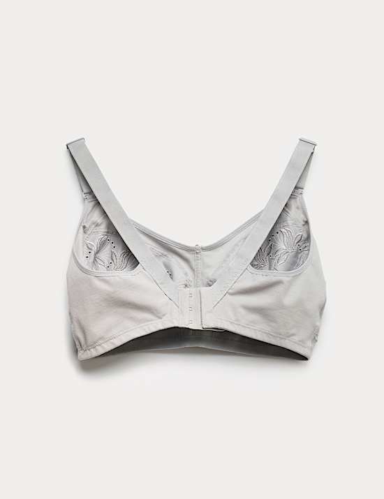 Embroidered Total Support Full Cup Bra (A-K)
