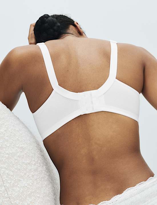 Embroidered Total Support Full Cup Bra (A-K)