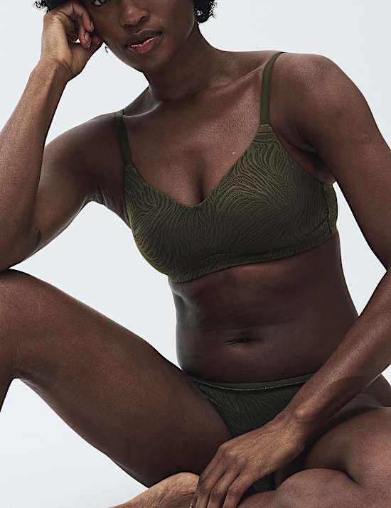 Body Lace Non Wired Total Support Bra (F+)