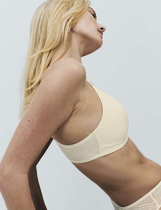 Soutien-gorge Total Support sans armature en dentelle, bonnets B &agrave; H