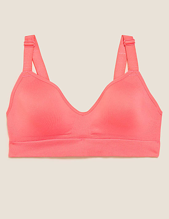 Seamless Non Wired Crop Top