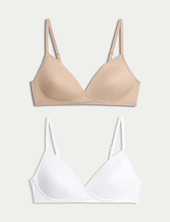 2pk Non Wired First Bras AA-D