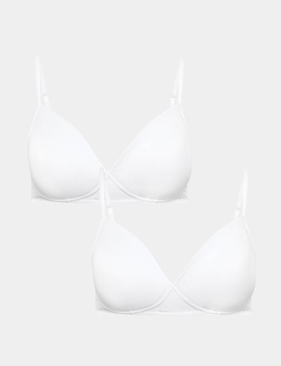 2pk Non Wired First Bras AA-D
