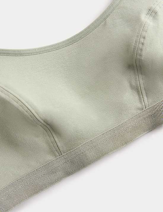 Set van 2 katoenen korte tops, eerste bh