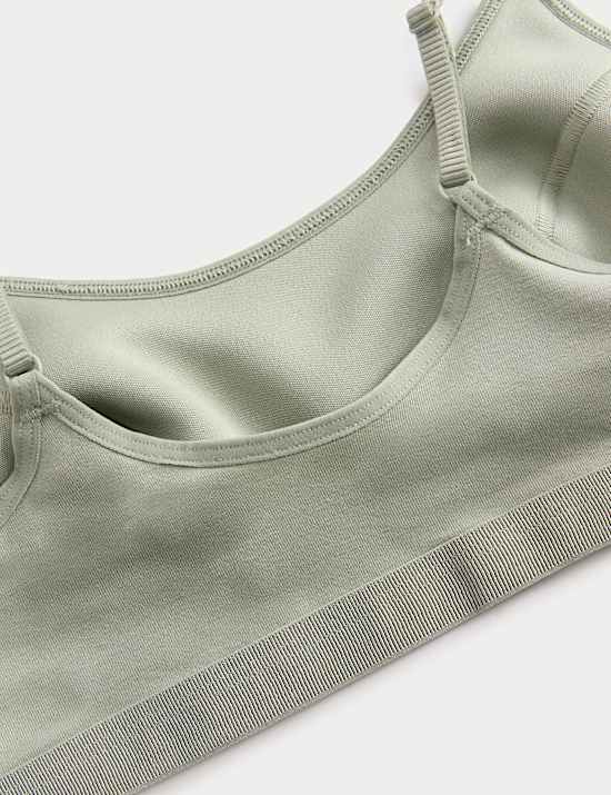 Set van 2 katoenen korte tops, eerste bh