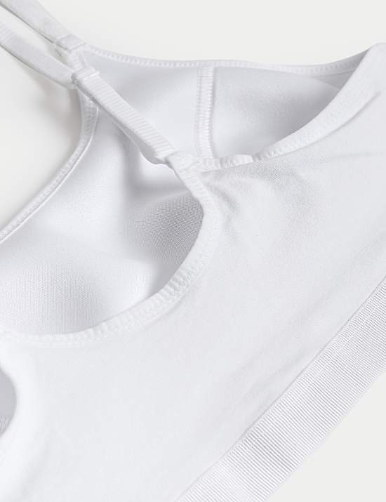 2pk Cotton First Bra Crop Tops