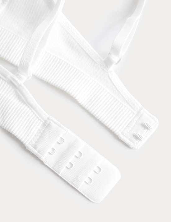 Seamless Ribbed Non Wired First Bra