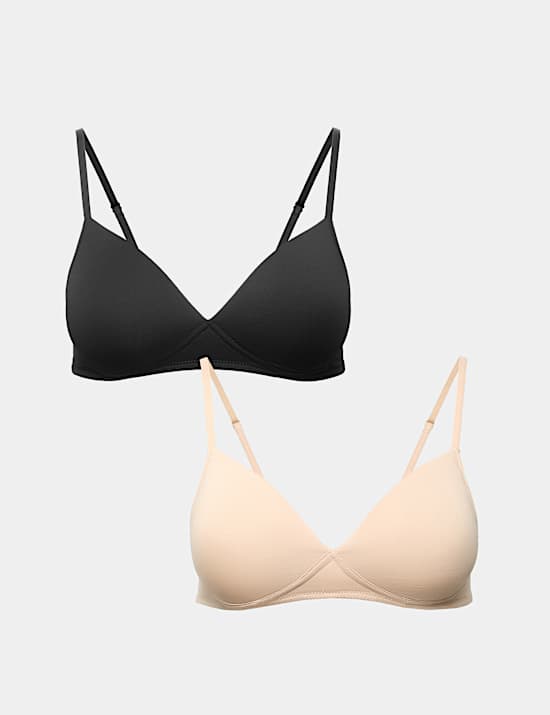 2pk Non Wired First Bra