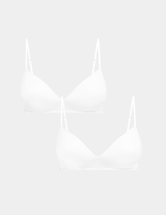 2pk Non Wired First Bra