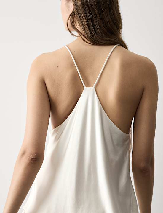 Ensemble pyjashort style caraco en satin