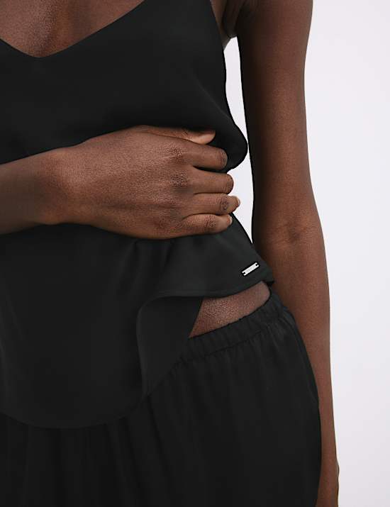 Satin Cami Shortie Pyjama Set