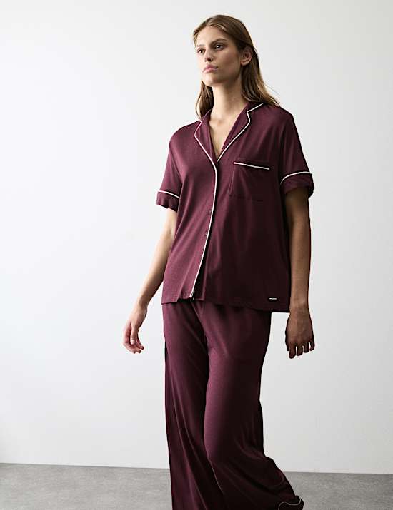 Cool Comfort™-Schlafanzugset aus Baumwolle und Modal