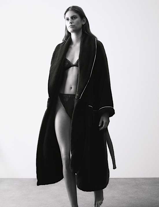 Robe de chambre 100 % coton éponge