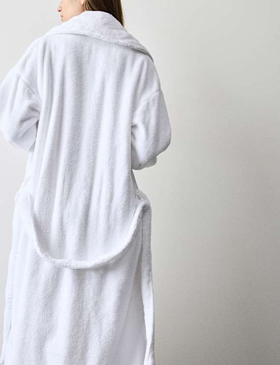 Pure Cotton Towelling Dressing Gown