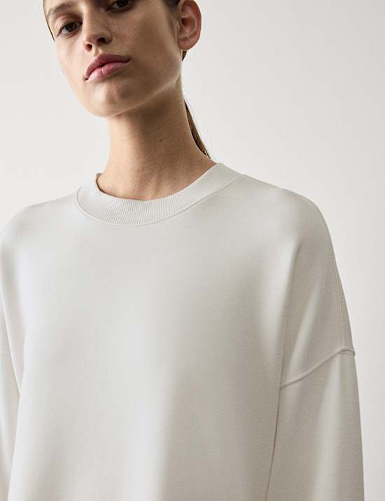 Sweat confortable en jersey scuba