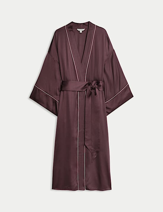 Dlouhé saténové zavinovací