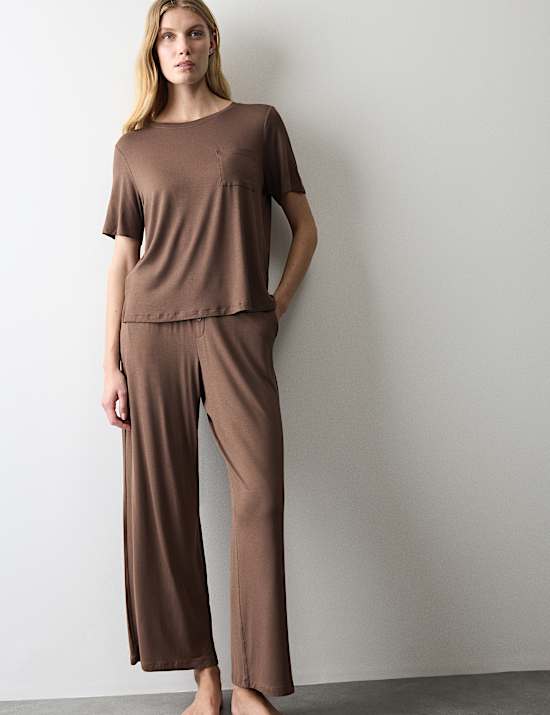 Parte de arriba de pijama con detalle de bolsillo