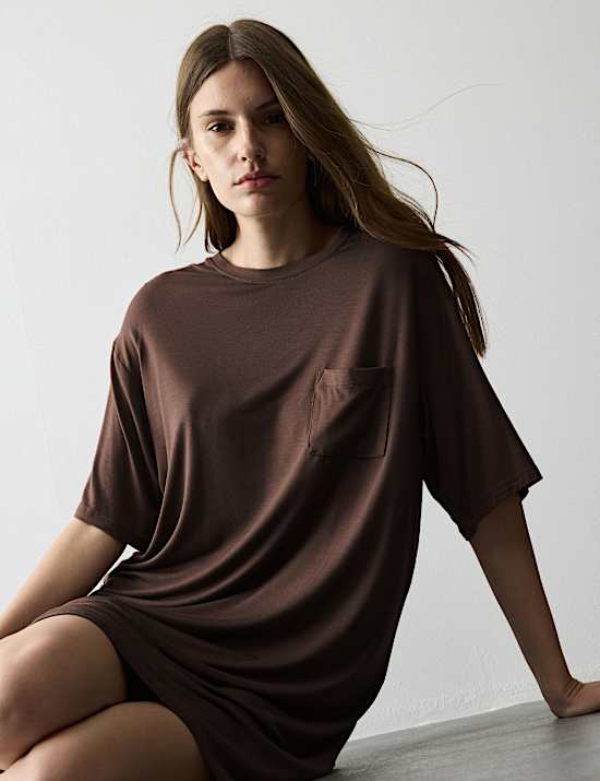 Pocket Detail Nightshirt