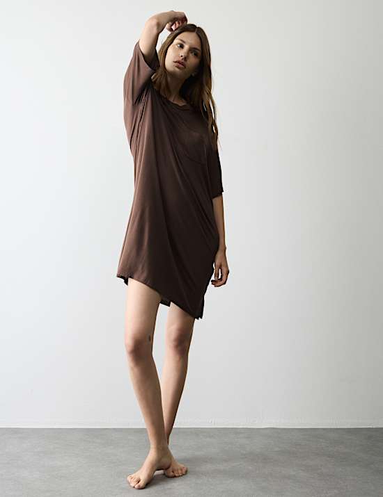 Pocket Detail Nightshirt
