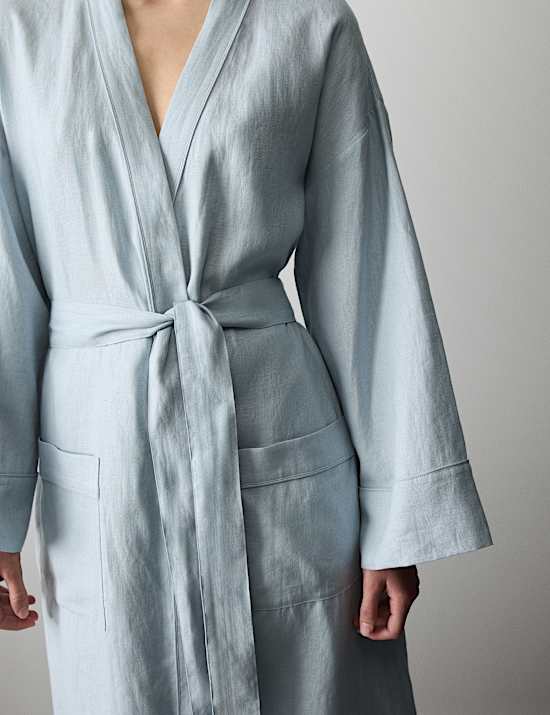 Pure Linen Tie Wrap