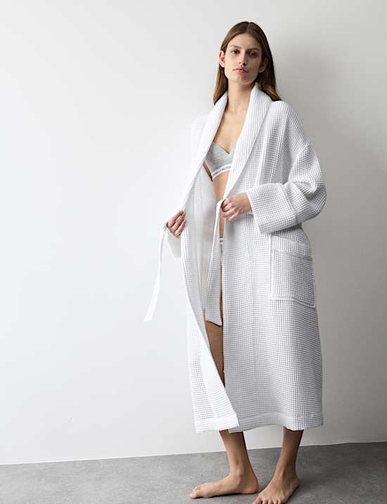 Pure Cotton Waffle Wrap