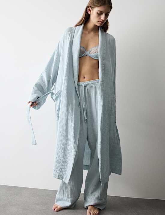 Pure Cotton Muslin Wrap