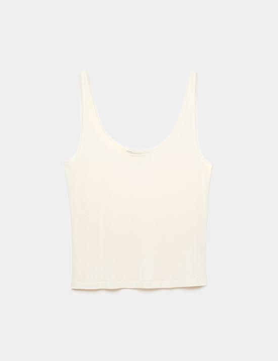 Modal Rich Ribbed Cami Pyjama Top