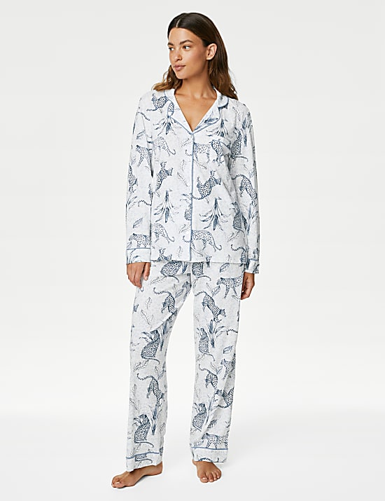 Leopard Print Pyjama Set