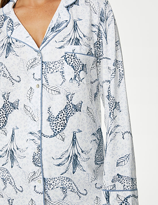 Leopard Print Pyjama Set