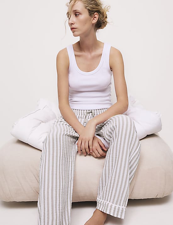 Cool Comfort&trade; Striped Pyjama Bottoms