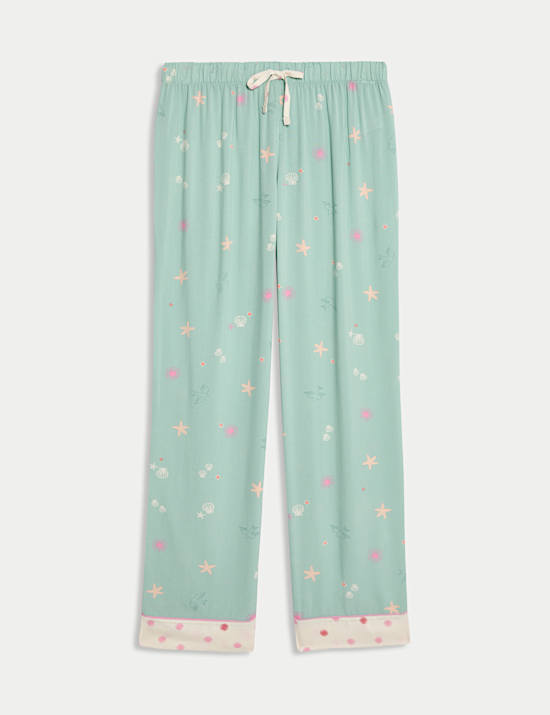 Parte de abajo de pijama estampada