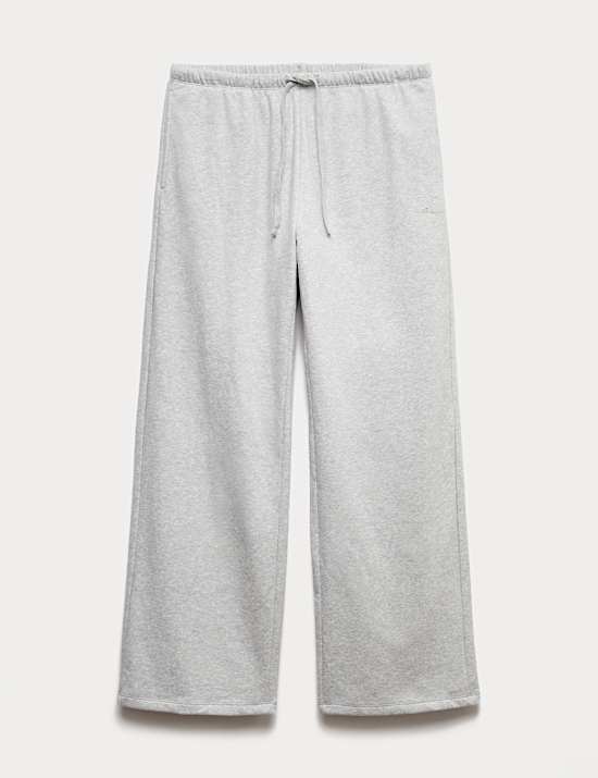 Cotton Rich Wide Leg Lounge Joggers