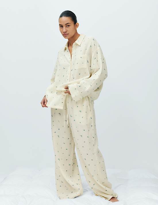 Cool Comfort&trade; Muslin Pyjama Bottoms