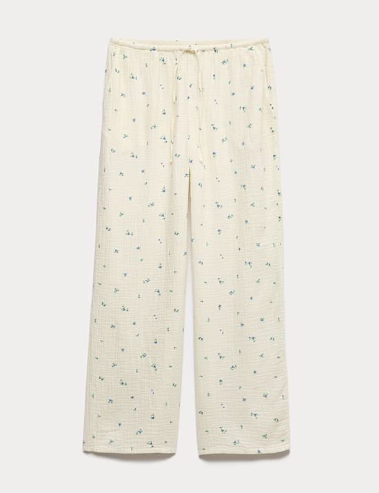 Cool Comfort&trade; Muslin Pyjama Bottoms