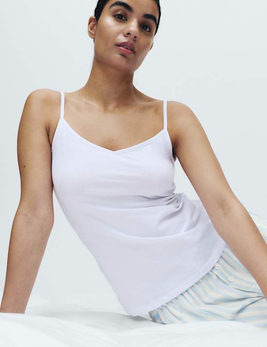 2 Pack Twill Wide Leg Pyjama Bottoms