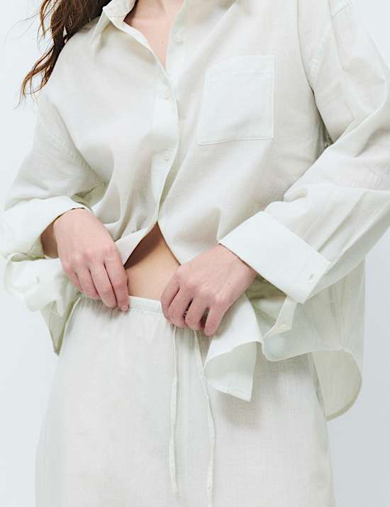 Pure Cotton Striped Pyjama Bottoms
